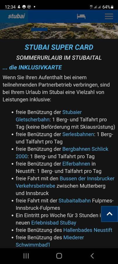 Ferienwohnung Robi Fulpmes Exteriör bild